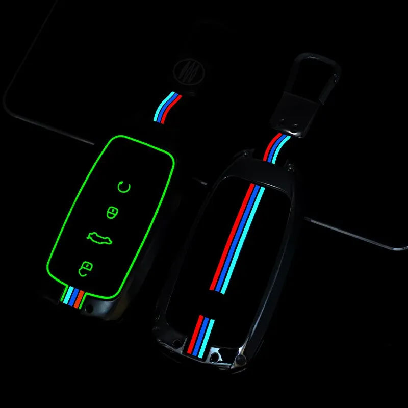 Toyota Fortuner Zinc Alloy Remote Key Cover – 4-Button Protective Case