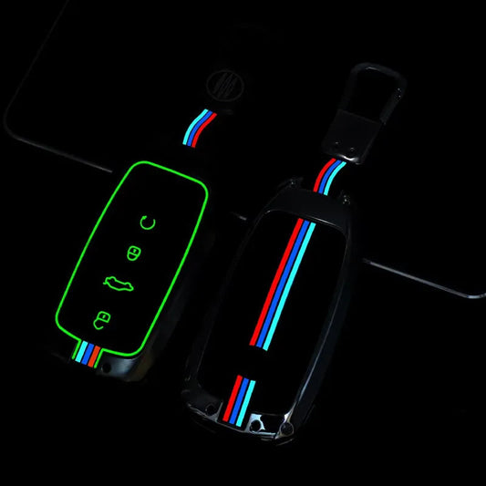 Toyota Fortuner Zinc Alloy Remote Key Cover – 4-Button Protective Case