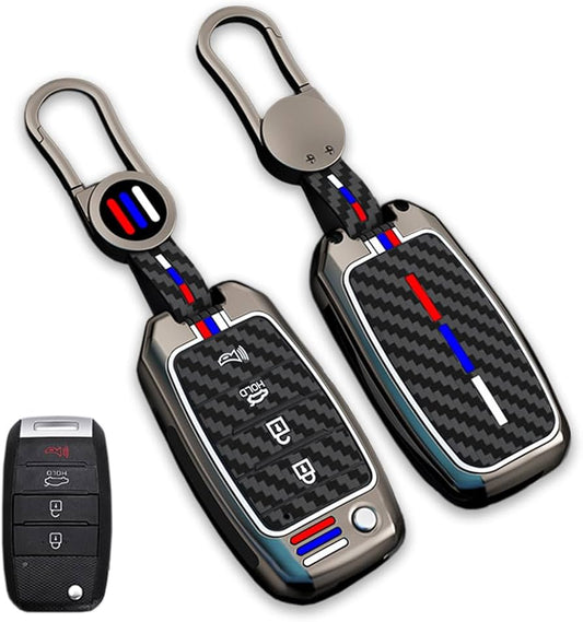 Kia Sportage Zinc Alloy Remote Key Cover – Protective Case (3/4 Button)