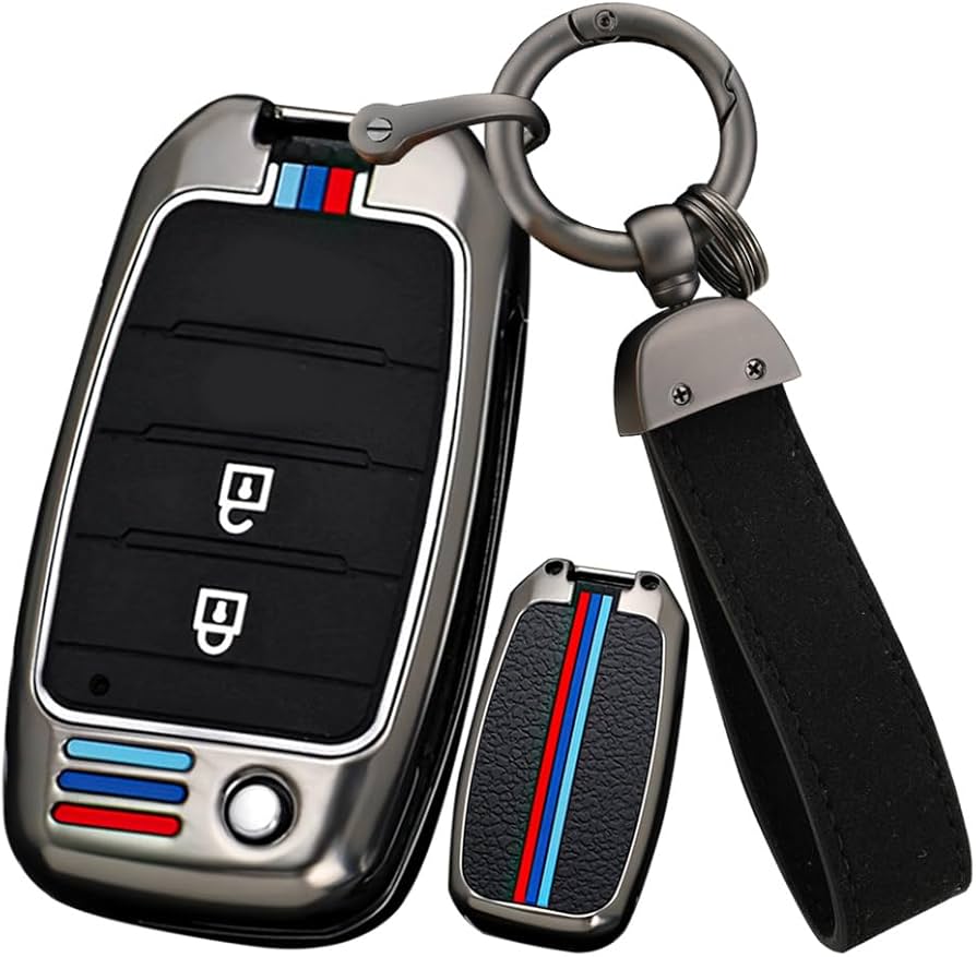 Kia Sportage Zinc Alloy Remote Key Cover – Protective Case (3/4 Button)