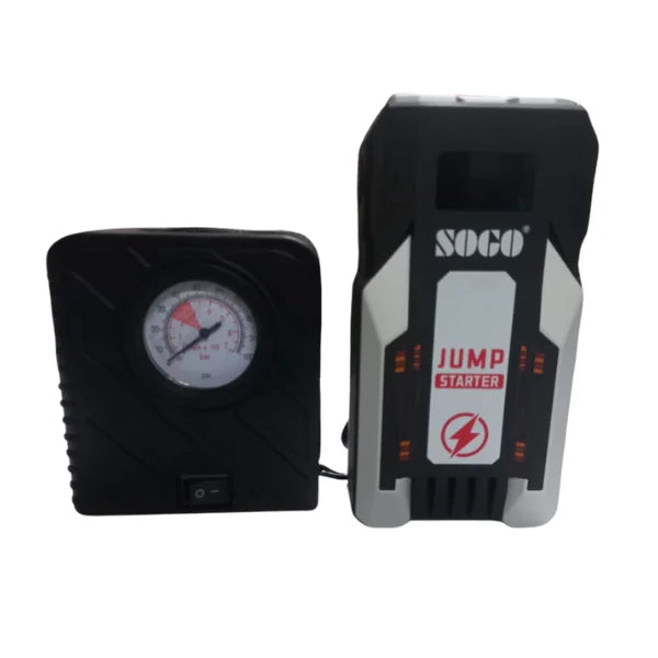 Sogo X6 Powerbank Jump Starter With Air Compressor 3 in 1